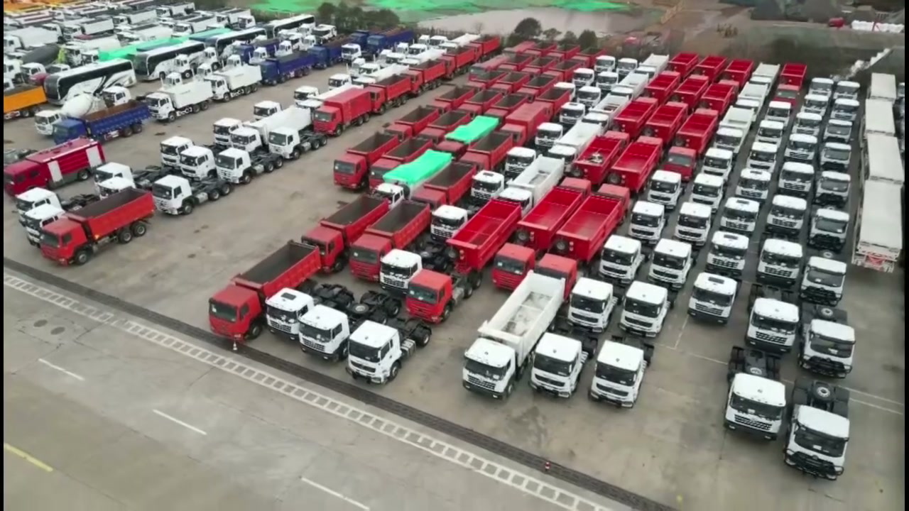 A vehicle-yard reference video
